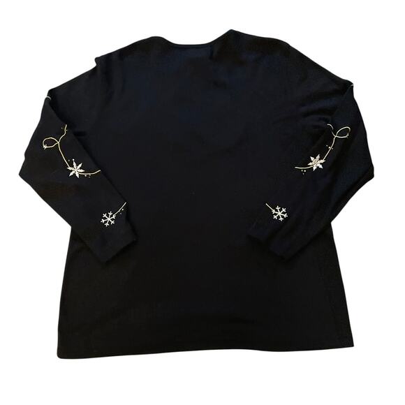 Paradise Bay Women's Holiday Snowman, Santa, Penguin Shirt Size Large - Picture 2 of 5